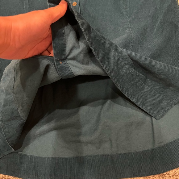 J.Jill Corduroy Cotton button down top - Picture 8 of 10